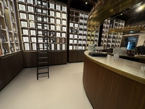 Cocktailbar gietvloer